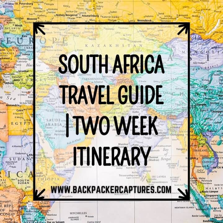 South Africa Travel Guide - Two Week Itinerary