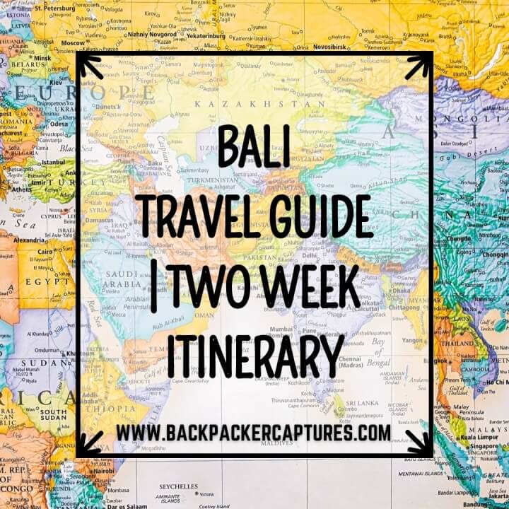 Bali Travel Guide - Two Week Itinerary